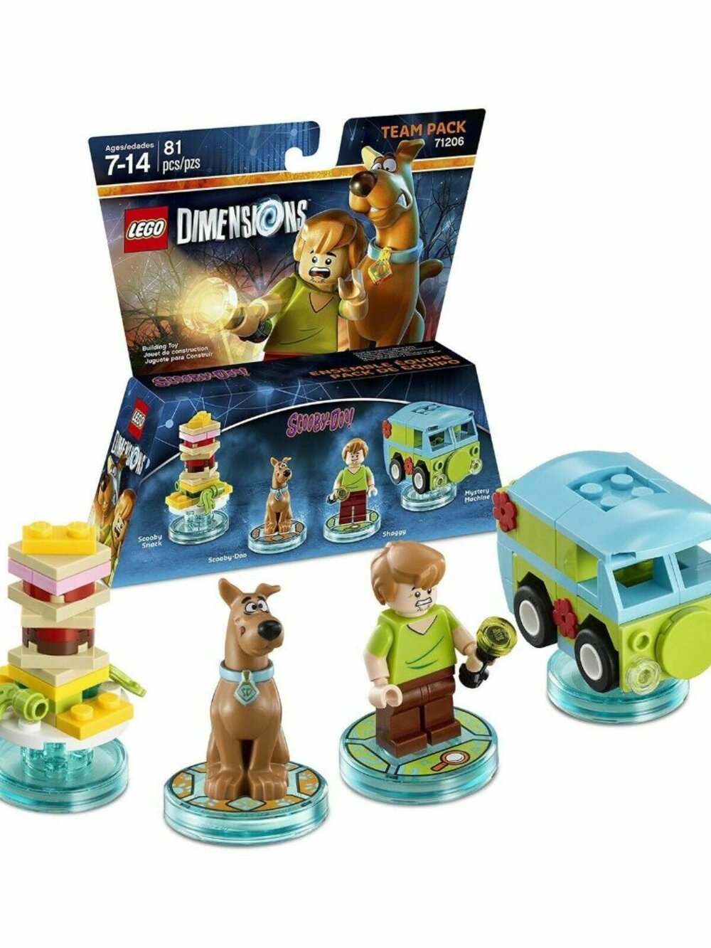 Lego Dimensions Scooby Doo team pack 71206 BRAND NEW SEALED BOX